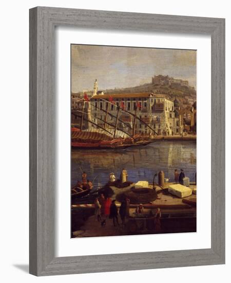 View of Naples-Gaspar van Wittel-Framed Giclee Print