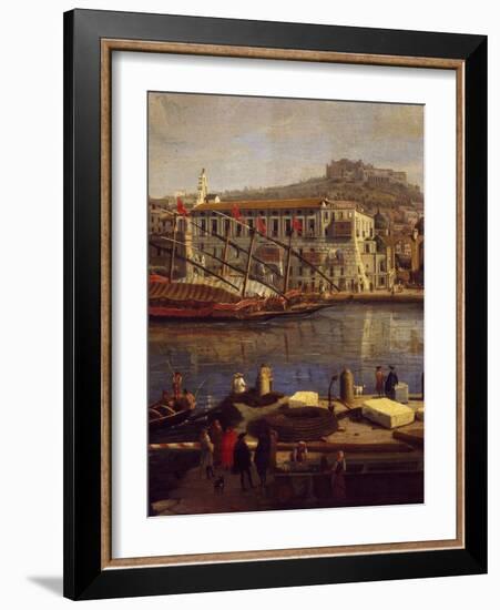 View of Naples-Gaspar van Wittel-Framed Giclee Print