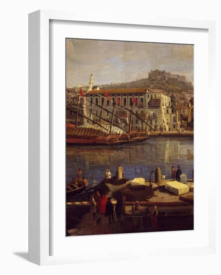 View of Naples-Gaspar van Wittel-Framed Giclee Print