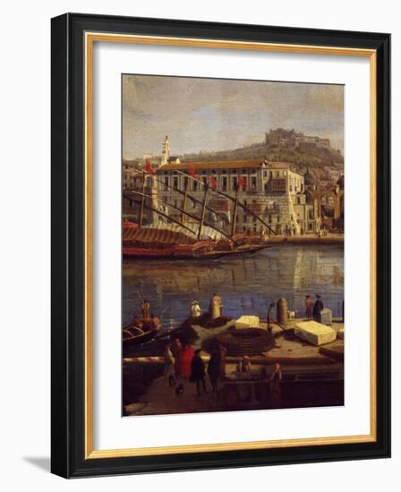 View of Naples-Gaspar van Wittel-Framed Giclee Print