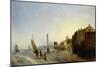 View of Napoleon Quay at Cherbourg, 1838-Jean Louis Petit-Mounted Giclee Print