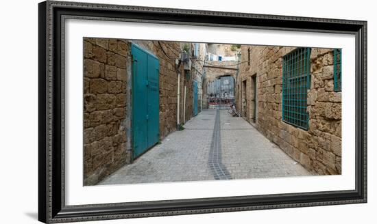 View of narrow alley, Acre (Akko), Israel-null-Framed Photographic Print