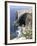 View of Natural Bridge and Boat, Blue Grotto, Malta-Peter Thompson-Framed Photographic Print