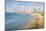 View of Neve Tzedek district skyline and Mediterranean in the evening, Tel Aviv, Israel, Middle Eas-Alexandre Rotenberg-Mounted Photographic Print