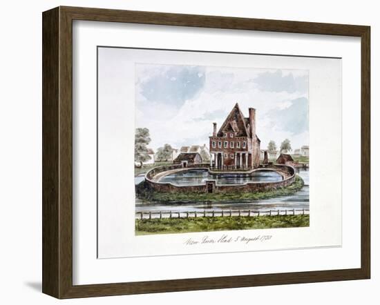 View of New River Head, Finsbury, London, 1730-null-Framed Giclee Print