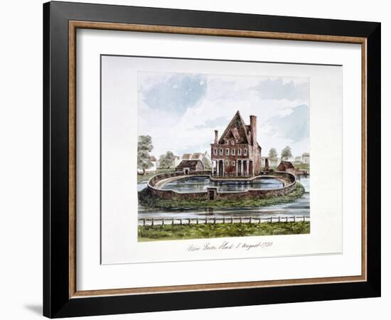 View of New River Head, Finsbury, London, 1730-null-Framed Giclee Print