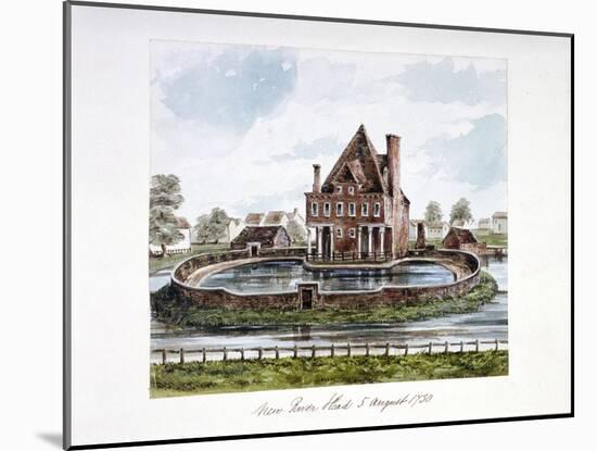 View of New River Head, Finsbury, London, 1730-null-Mounted Giclee Print