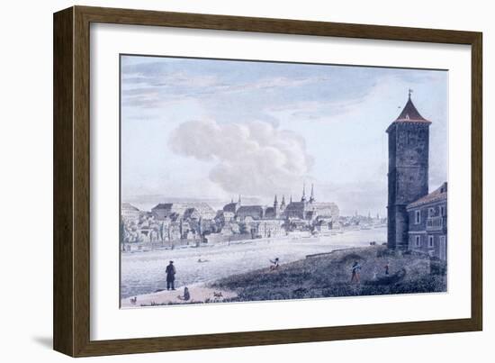 View of New Town, 1830-Vincenc Morstadt-Framed Giclee Print