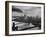 View of New York City Behind the Bridges That are Hovering over the East River-Dmitri Kessel-Framed Premium Photographic Print