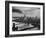 View of New York City Behind the Bridges That are Hovering over the East River-Dmitri Kessel-Framed Premium Photographic Print