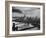 View of New York City Behind the Bridges That are Hovering over the East River-Dmitri Kessel-Framed Photographic Print