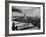 View of New York City Behind the Bridges That are Hovering over the East River-Dmitri Kessel-Framed Photographic Print