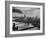 View of New York City Behind the Bridges That are Hovering over the East River-Dmitri Kessel-Framed Photographic Print