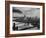 View of New York City Behind the Bridges That are Hovering over the East River-Dmitri Kessel-Framed Photographic Print