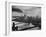 View of New York City Behind the Bridges That are Hovering over the East River-Dmitri Kessel-Framed Photographic Print