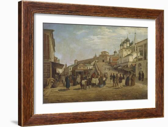 View of Nizhny Novgorod, 1867-Pyotr Petrovich Vereshchagin-Framed Giclee Print