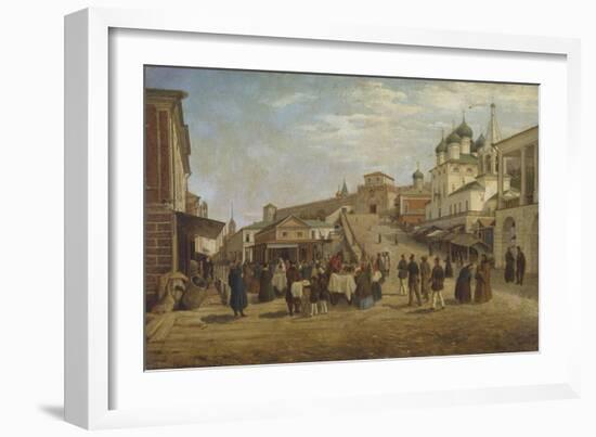 View of Nizhny Novgorod, 1867-Pyotr Petrovich Vereshchagin-Framed Giclee Print