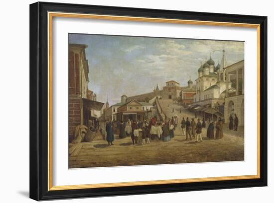 View of Nizhny Novgorod, 1867-Pyotr Petrovich Vereshchagin-Framed Giclee Print