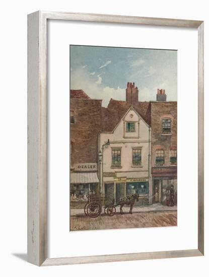 View of no 72 Cheyne Walk, Chelsea, London, 1883-John Crowther-Framed Giclee Print