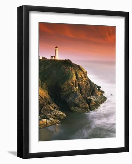 View of North Head Lighthouse, Oregon, USA-Stuart Westmorland-Framed Photographic Print