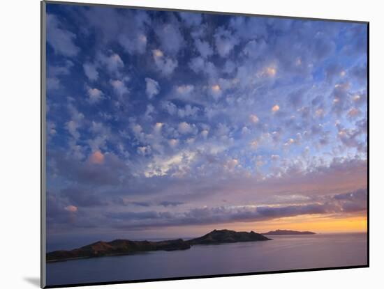 View of Northern Yasawa Island from Matacawalevu Island, Yasawa Chain, Fiji-Michele Falzone-Mounted Photographic Print