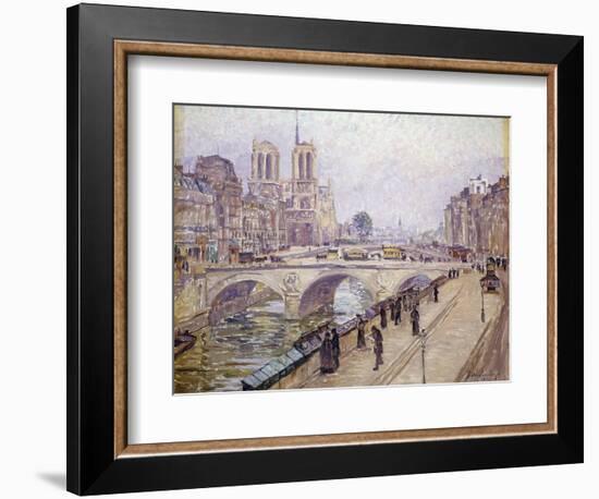 View of Notre Dame, Paris-Fritz Westendorp-Framed Giclee Print