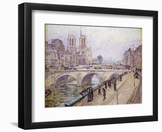 View of Notre Dame, Paris-Fritz Westendorp-Framed Giclee Print