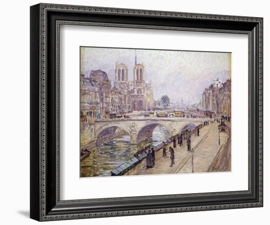 View of Notre Dame, Paris-Fritz Westendorp-Framed Giclee Print