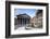 View of Old Pantheon a Circular Building with a Portico of Granite Corinthian Columns and Fountains-Roberto Moiola-Framed Photographic Print