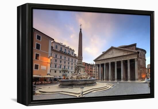 View of Old Pantheon-Roberto Moiola-Framed Premier Image Canvas