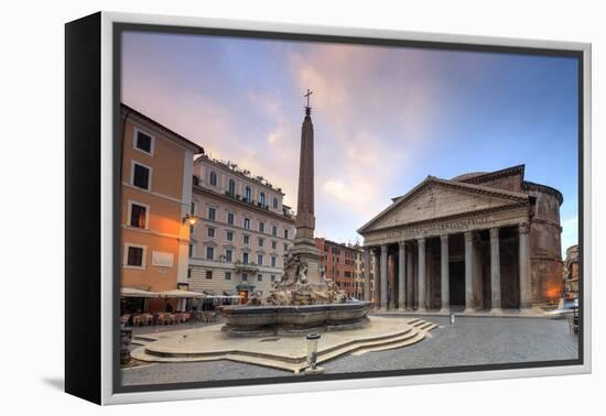 View of Old Pantheon-Roberto Moiola-Framed Premier Image Canvas