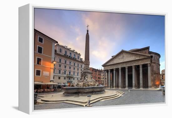 View of Old Pantheon-Roberto Moiola-Framed Premier Image Canvas