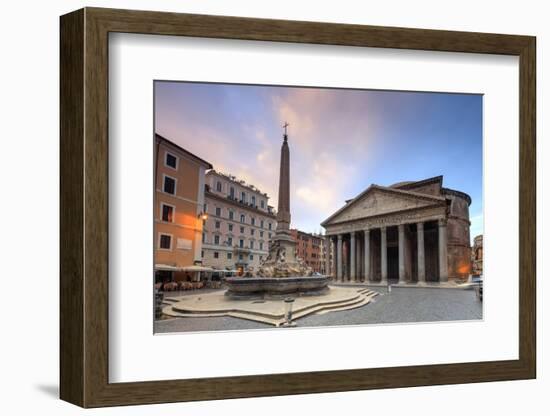 View of Old Pantheon-Roberto Moiola-Framed Photographic Print