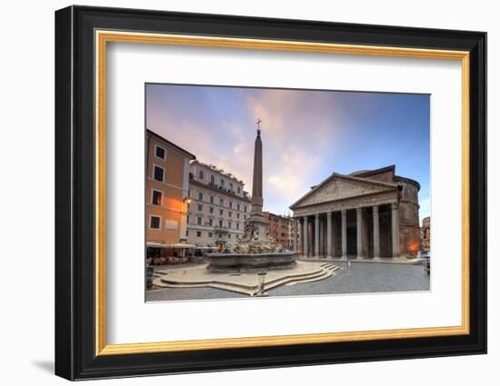 View of Old Pantheon-Roberto Moiola-Framed Photographic Print