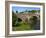 View of Old Town Houses and Old Bridge over Rance River, Dinan, Cotes D'Armor, Brittany, France-Guy Thouvenin-Framed Photographic Print