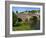 View of Old Town Houses and Old Bridge over Rance River, Dinan, Cotes D'Armor, Brittany, France-Guy Thouvenin-Framed Photographic Print