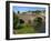 View of Old Town Houses and Old Bridge over Rance River, Dinan, Cotes D'Armor, Brittany, France-Guy Thouvenin-Framed Photographic Print