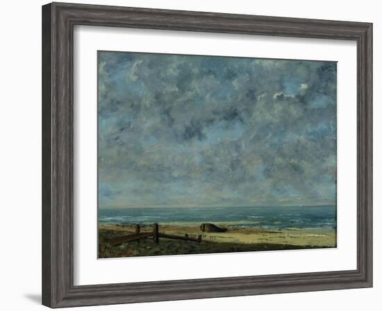 View of Olevano-Jean-Baptiste-Camille Corot-Framed Giclee Print