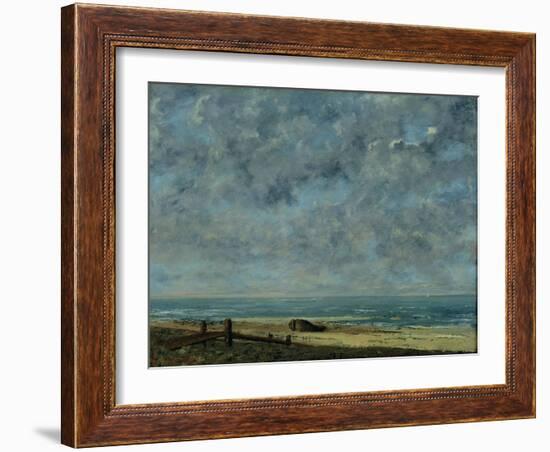 View of Olevano-Jean-Baptiste-Camille Corot-Framed Giclee Print