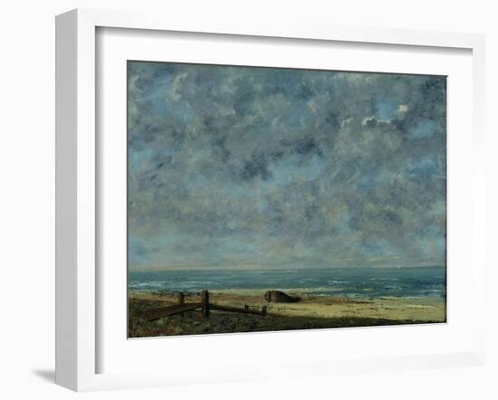 View of Olevano-Jean-Baptiste-Camille Corot-Framed Giclee Print