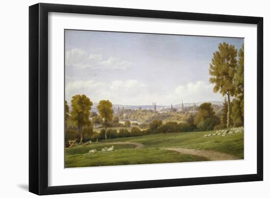 View of Oxford from Headington-J. M. W. Turner-Framed Giclee Print