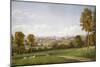 View of Oxford from Headington-J. M. W. Turner-Mounted Giclee Print