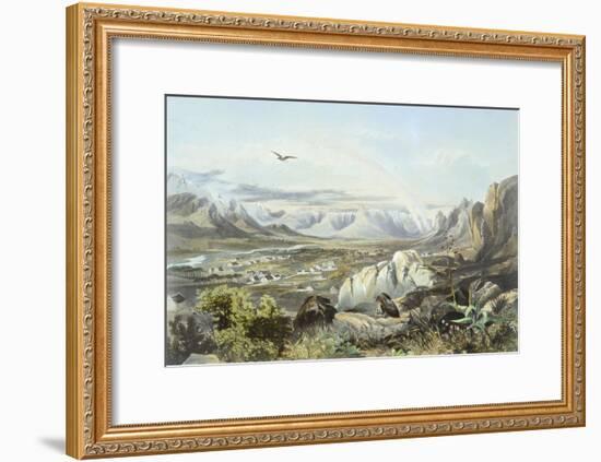 View of Paarl-George Gougenot De Croissy-Framed Giclee Print