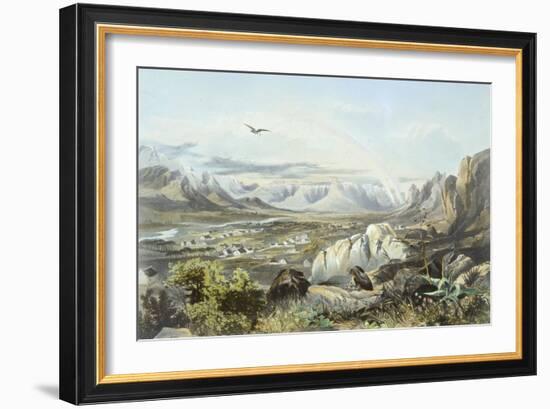 View of Paarl-George Gougenot De Croissy-Framed Giclee Print