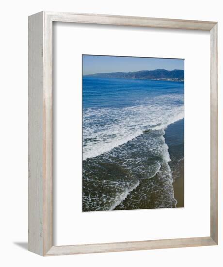 View of Pacific Ocean from Santa Monica Pier, Santa Monica, California, USA-Ethel Davies-Framed Photographic Print