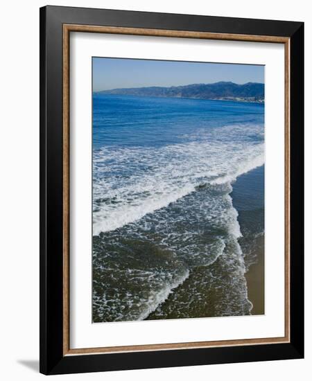 View of Pacific Ocean from Santa Monica Pier, Santa Monica, California, USA-Ethel Davies-Framed Photographic Print