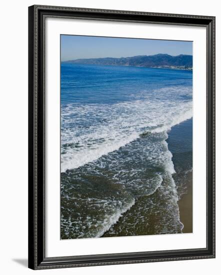 View of Pacific Ocean from Santa Monica Pier, Santa Monica, California, USA-Ethel Davies-Framed Photographic Print