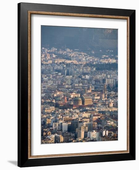 View of Palermo, Sicily, Italy, Europe-Martin Child-Framed Photographic Print