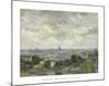 View of Paris, 1886-Vincent van Gogh-Mounted Art Print