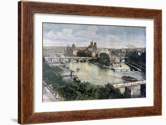 View of Paris, 1892-Henri Meyer-Framed Giclee Print